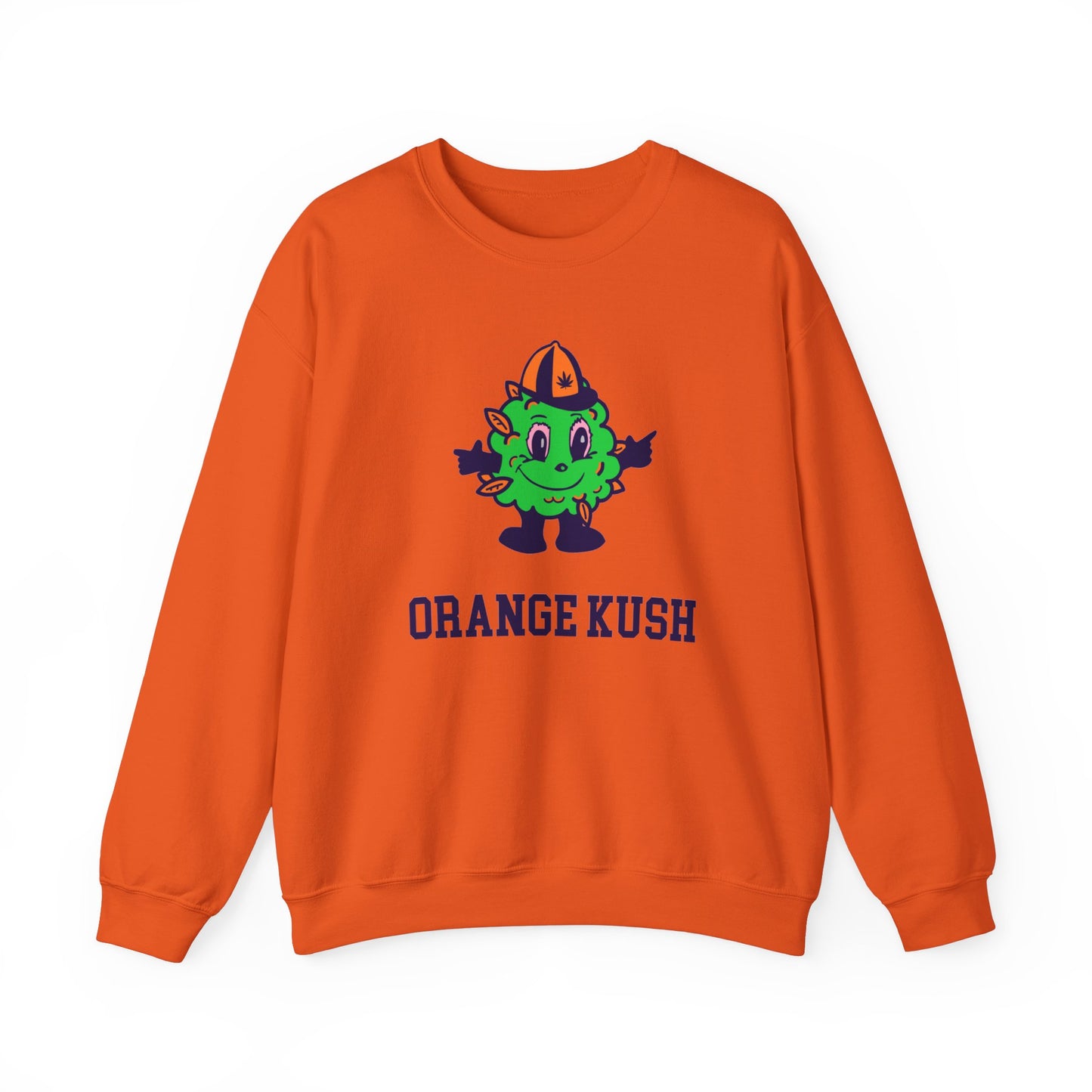 Orange Kush Crewneck Sweatshirt