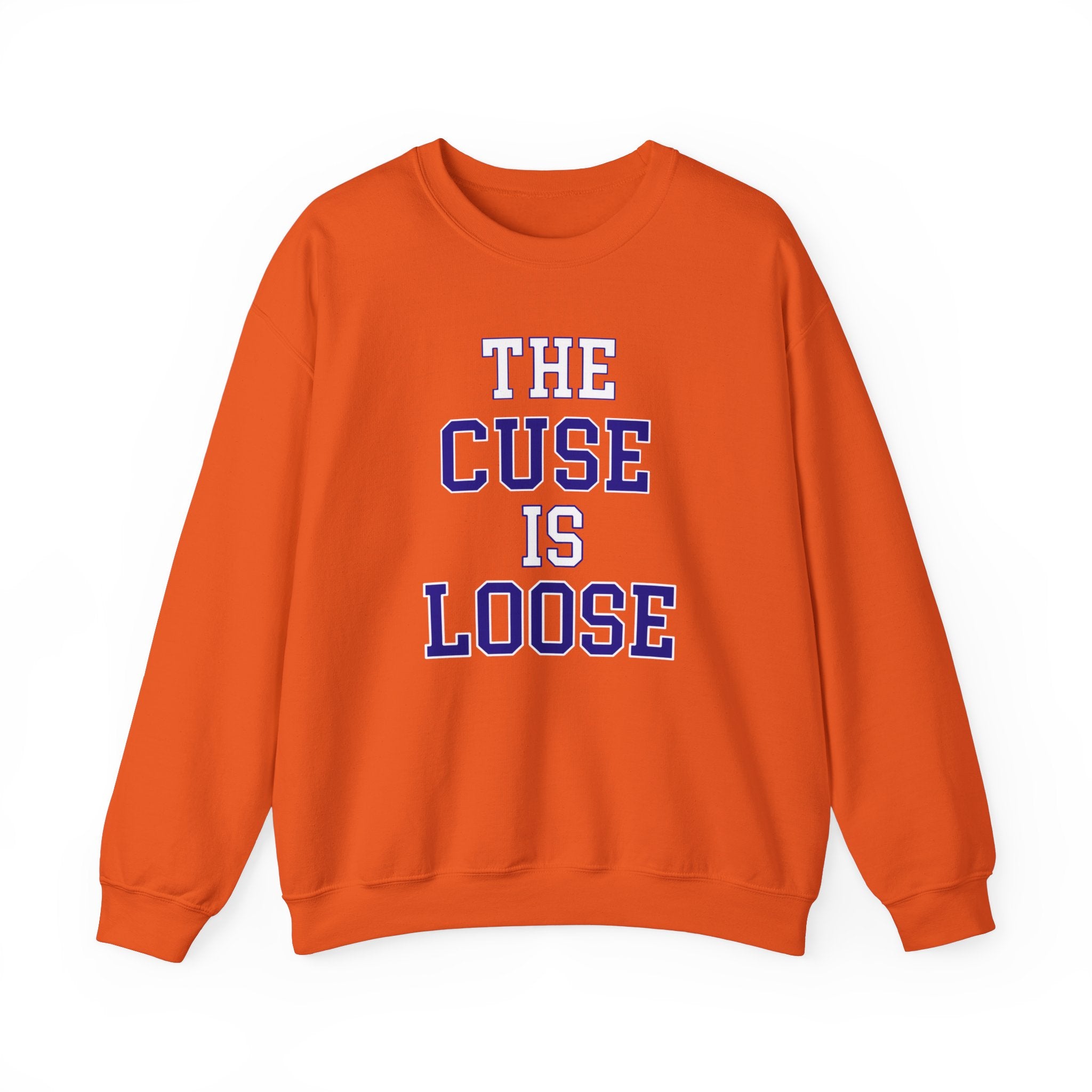 Loose crew neck online sweatshirt